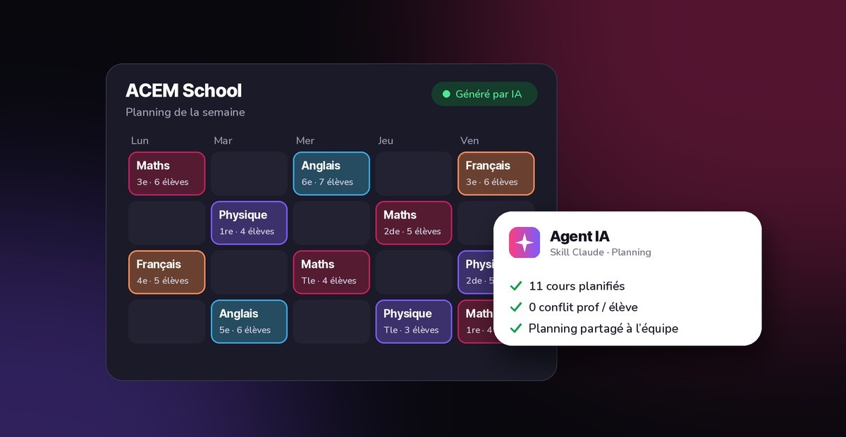 ACEM School Agent IA